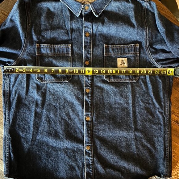 One Of These Days Denim Overshirt | Indigo | XL - Picture 9 of 12